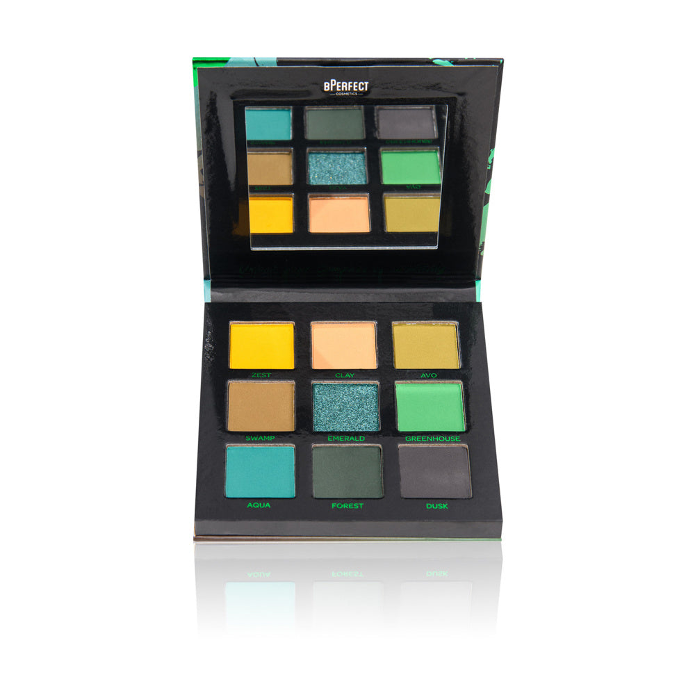BPerfect Cosmetics - Compass of Creativity East Emeralds Palette