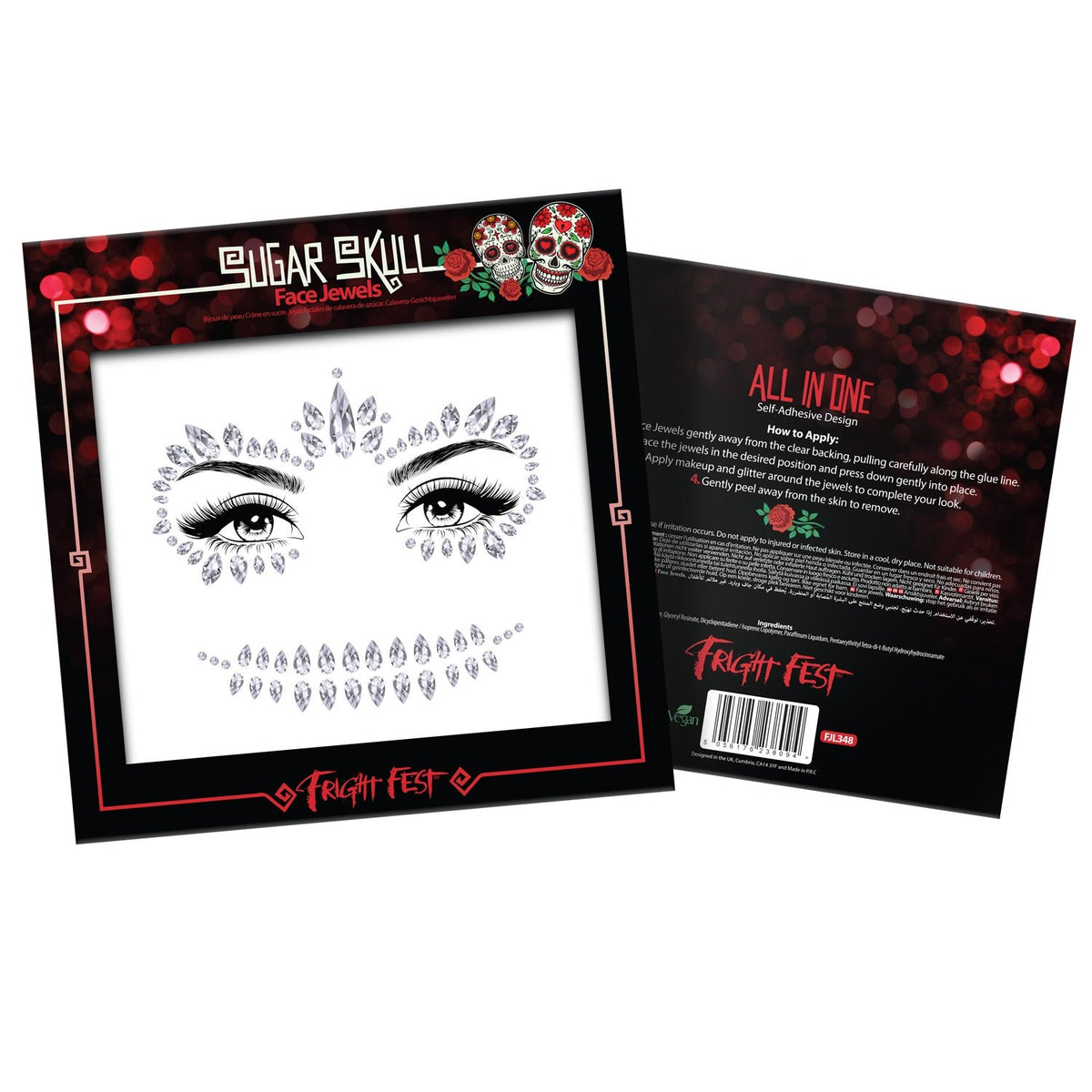 PaintGlow - Face Jewel Sugar Skull