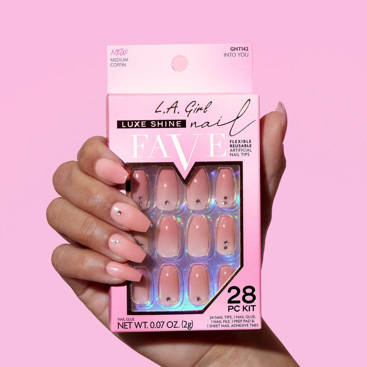 LA Girl - Luxe Shine Fave Nail Tips Into You