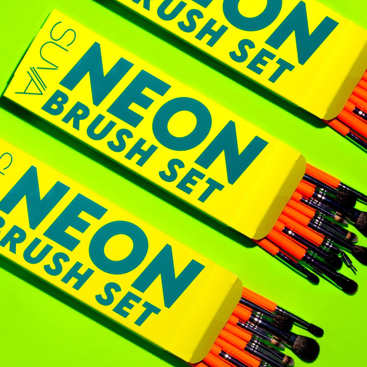 SUVA Beauty - Neon Brush Set