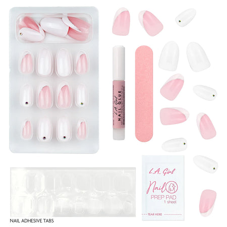 LA Girl - Luxe Shine Fave Nail Tips Everlasting