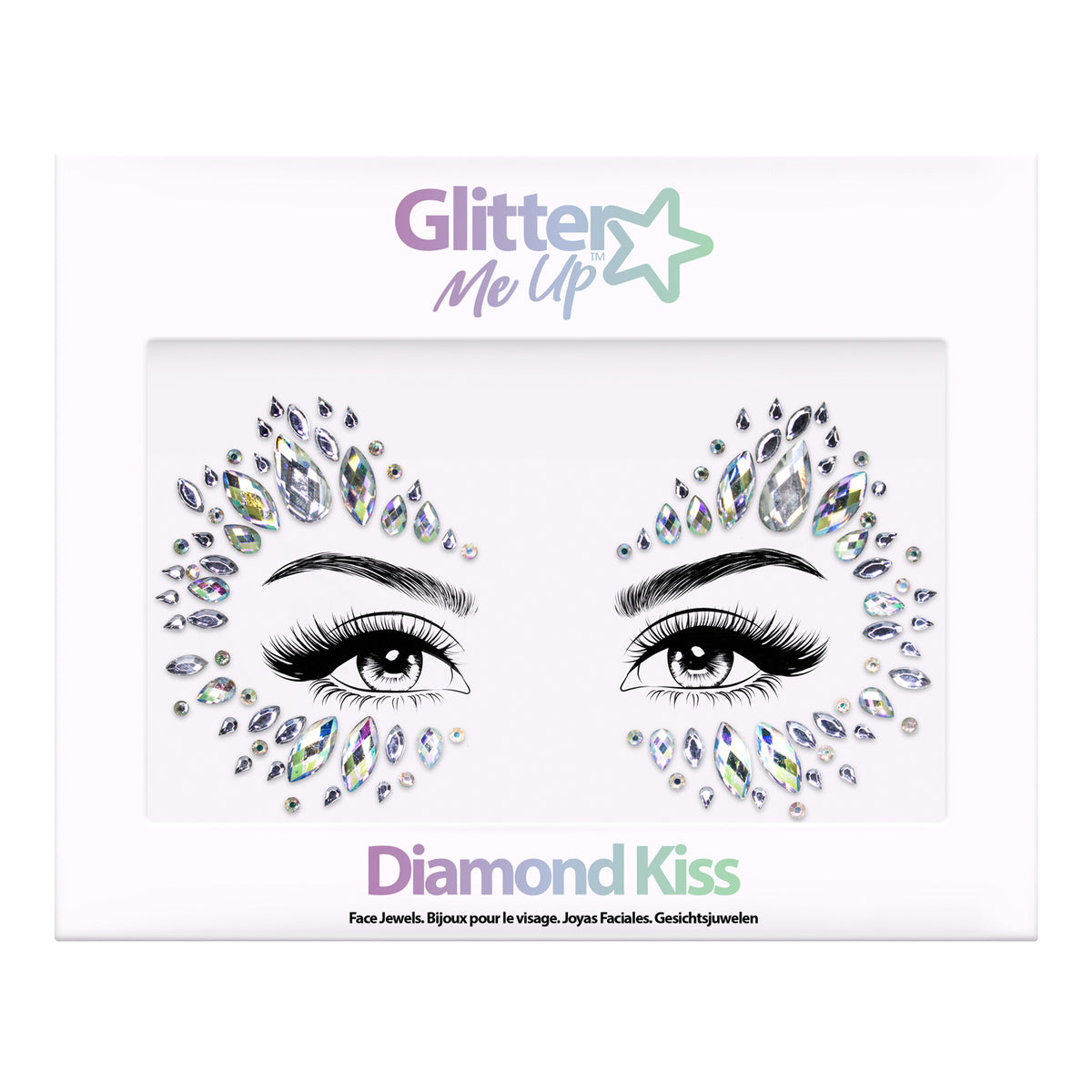 PaintGlow - Glitter Me Up Face Jewel Diamond Kiss