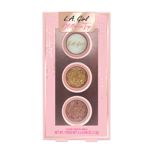 LA Girl - Glitter on Top 3 pc Glitter Topper Set