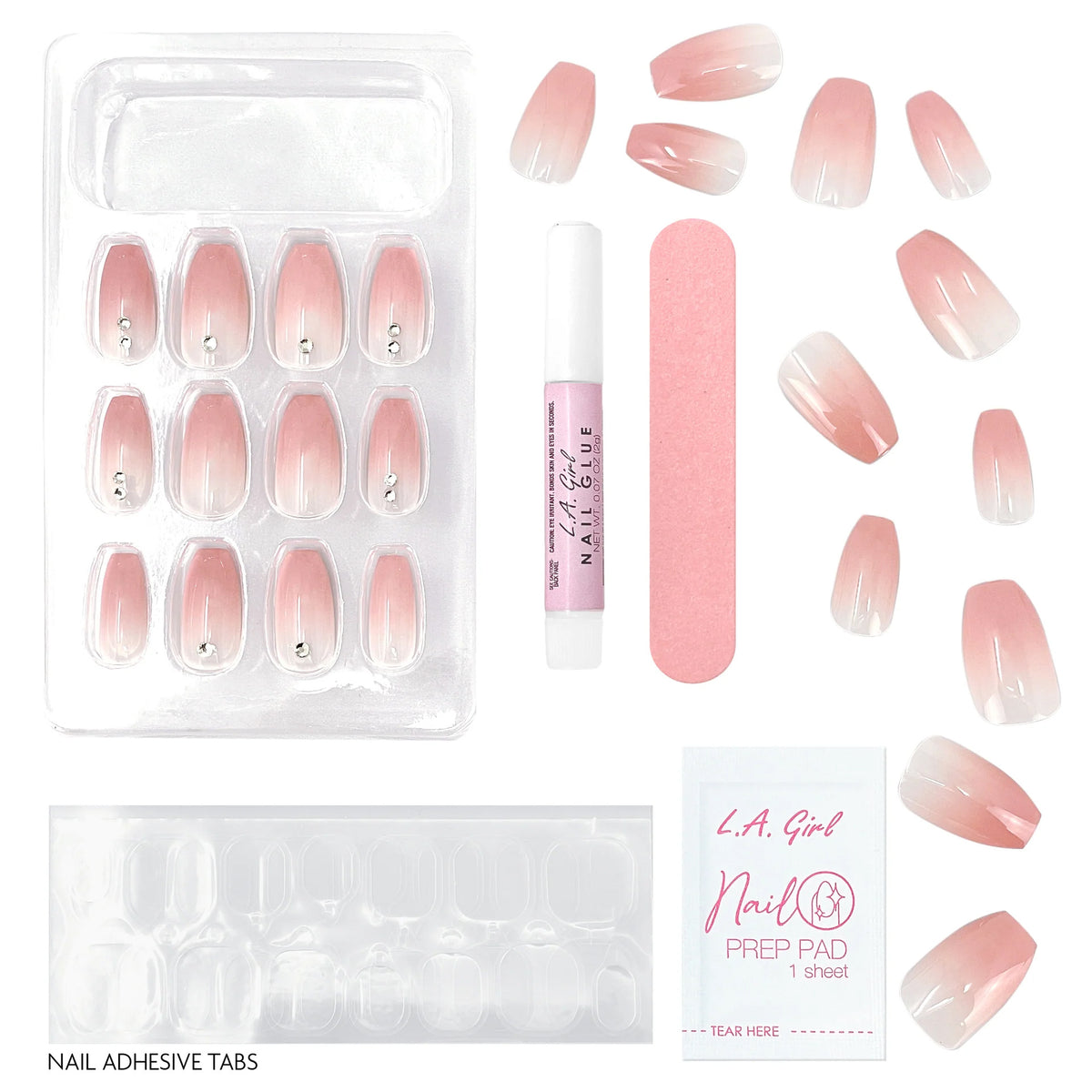 LA Girl - Luxe Shine Fave Nail Tips Into You