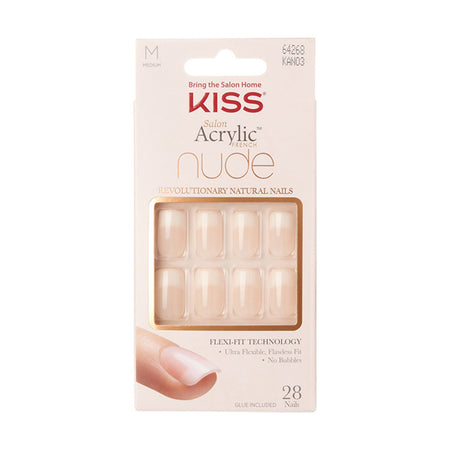 KISS - Salon Acrylic French Nude Nails Cashmere