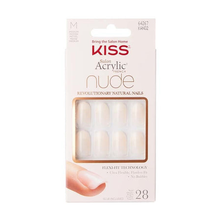 KISS - Salon Acrylic French Nude Nails Graceful