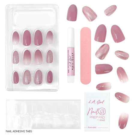 LA Girl - Luxe Shine Fave Nail Tips Excite Me